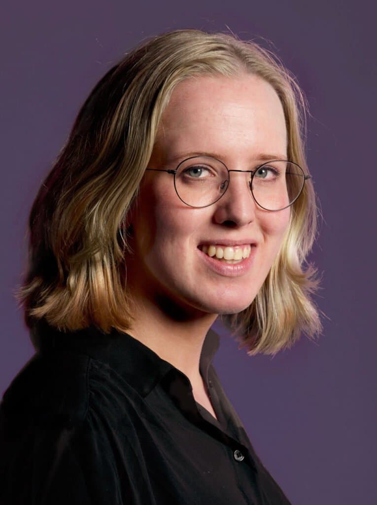 Maren van der Burght portret voor Hogenhouck m&a